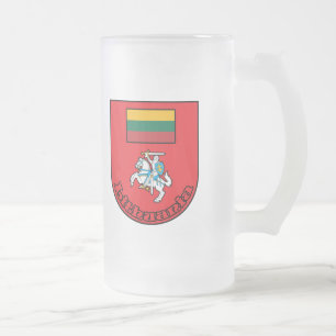 Taza De Cristal Esmerilado Lituania