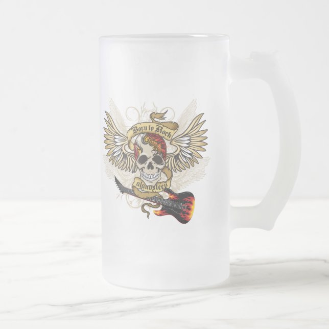 Taza De Cristal Esmerilado llevado oscilar (Derecha)