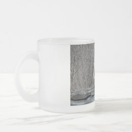 Taza De Cristal Esmerilado Lobo