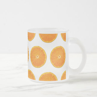 Taza De Cristal Esmerilado Loco por las clementinas