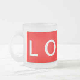 Taza De Cristal Esmerilado Lorne mug