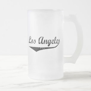 Taza De Cristal Esmerilado Los Ángeles
