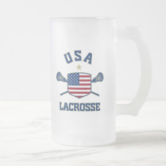 TAZA DE CRISTAL ESMERILADO LOS E.E.U.U.