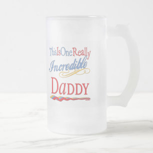 Taza De Cristal Esmerilado Los mejores regalos de papá