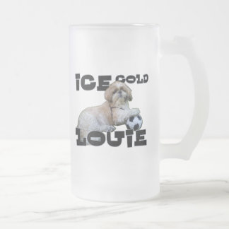 TAZA DE CRISTAL ESMERILADO LOUIE HELADO