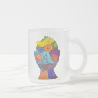 Taza De Cristal Esmerilado M Mattson-Ambarino
