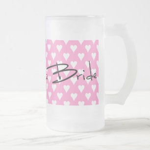 TAZA DE CRISTAL ESMERILADO MADRE DE LA NOVIA