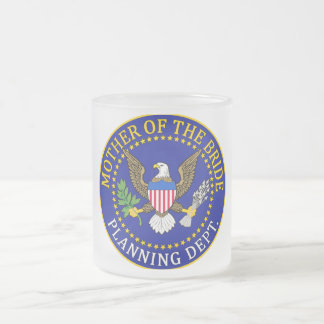 Taza De Cristal Esmerilado Madre de la novia