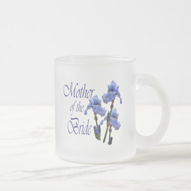 Taza De Cristal Esmerilado Madre de la novia/ Iris (Derecha)