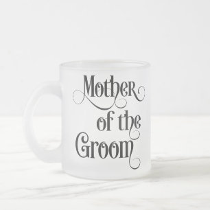 Taza De Cristal Esmerilado Madre del Groom