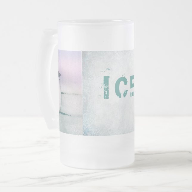 Taza De Cristal Esmerilado Mag congelado del vidrio (Anverso izquierdo)