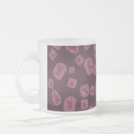 Taza De Cristal Esmerilado Magic Mug Purple