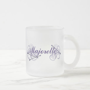 Taza De Cristal Esmerilado Majorette