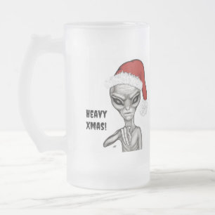 Taza De Cristal Esmerilado ¡Mala fortuna, pesadas navidades!