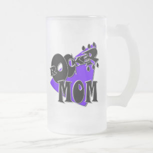 TAZA DE CRISTAL ESMERILADO ¡MAMÁ!