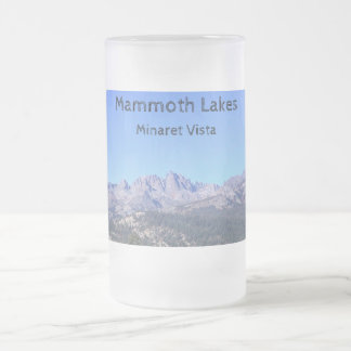 Taza De Cristal Esmerilado Mammoth Lakes Minaret Vista