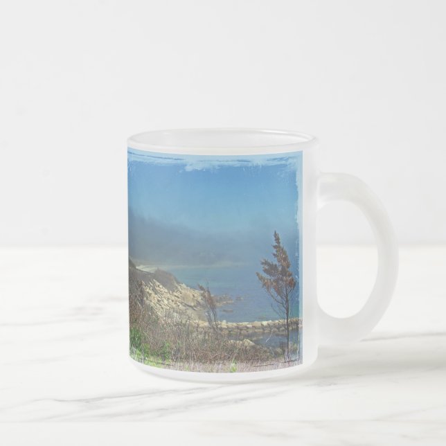 Taza De Cristal Esmerilado Mañana sabrosa en Nobska Point - MAMÁES de Cape Co (Derecha)