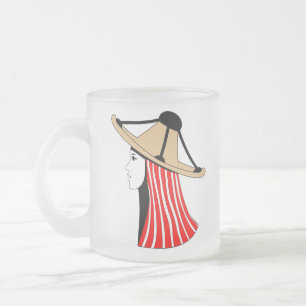 Taza De Cristal Esmerilado Mandil w Chachiya: Símbolos de Identidad Jebala