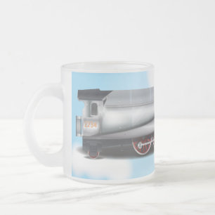 Taza De Cristal Esmerilado Máquina de Vapor