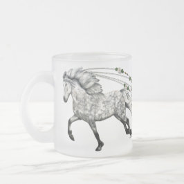 Taza De Cristal Esmerilado Mare grá islandesa canjeante