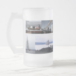 Taza De Cristal Esmerilado Mares escarchados