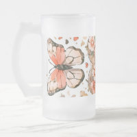 Mariposas, corazones y flores