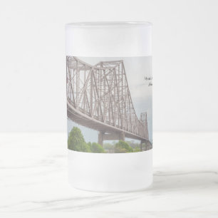Taza De Cristal Esmerilado Martin Luther Bridge Frosted Mug