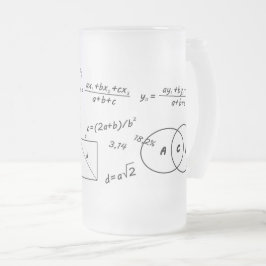 Taza De Cristal Esmerilado Mata de vidrio esmerilado