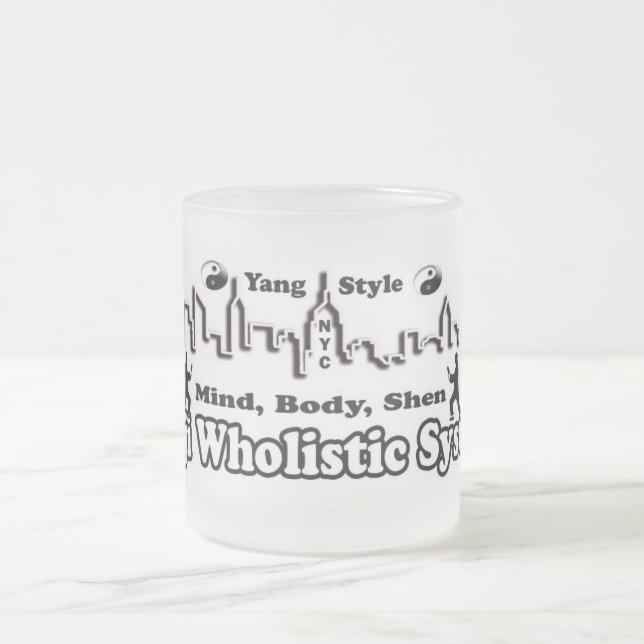 Taza De Cristal Esmerilado mbs-taza (Centro)