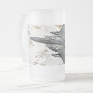 Taza De Cristal Esmerilado McDonnell Douglas F-15 Eagle