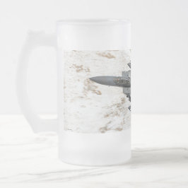 Taza De Cristal Esmerilado McDonnell Douglas F-15 Eagle