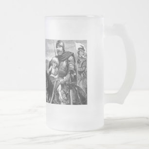 Taza De Cristal Esmerilado medieval