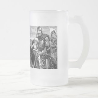 Taza De Cristal Esmerilado medieval