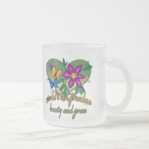 Taza De Cristal Esmerilado Mejor Abuela de la Historia