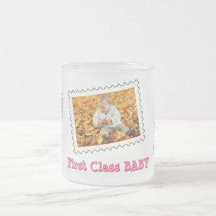 Taza De Cristal Esmerilado Mejor bebé de primera clase cada 3 personalizados