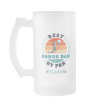 Mejor Bono Papá Por Par Retro Stepdad Cumpleaños G