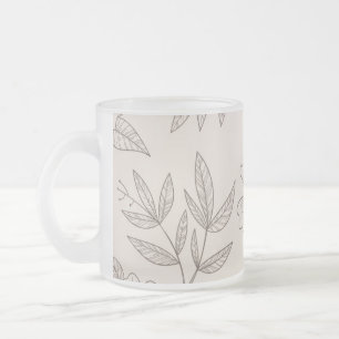 Taza De Cristal Esmerilado Mejor Mug de Vidrio Escarado