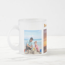 Taza De Cristal Esmerilado Mejor Papá del Mundo