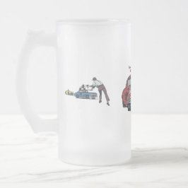 Taza De Cristal Esmerilado Mercedes-Benz 300SL