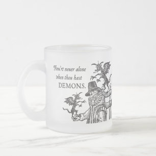 Taza De Cristal Esmerilado Merry Company