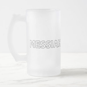 Taza De Cristal Esmerilado Messiah Mug