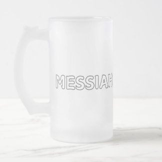 Taza De Cristal Esmerilado Messiah Mug