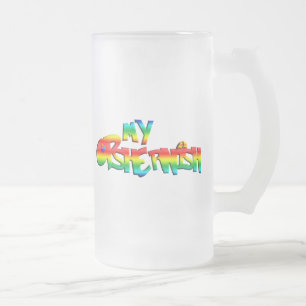 Taza De Cristal Esmerilado Mi oshernalismo