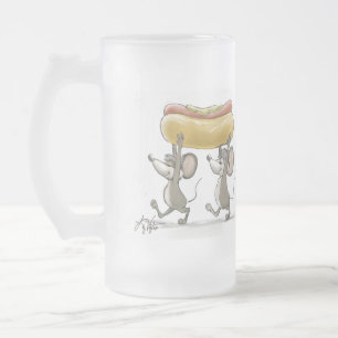 Taza De Cristal Esmerilado Mic & Mac's Picnic Frosted Mug