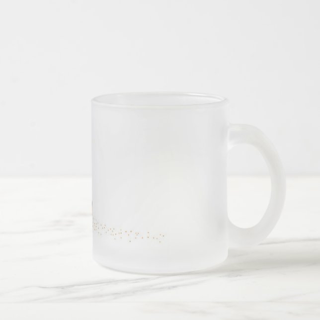 Taza De Cristal Esmerilado migas (Derecha)