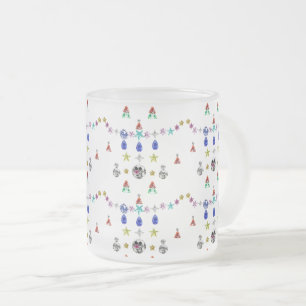 Taza De Cristal Esmerilado Mikitiez christmasgems lujo gothmas gótico