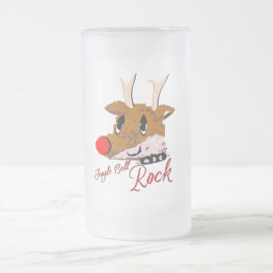 Taza De Cristal Esmerilado Mikitiez muñeco de nieve país de las maravillas in