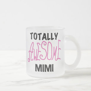 Taza De Cristal Esmerilado Mimi totalmente camisetas impresionante y regalos