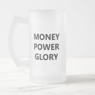 Taza De Cristal Esmerilado Minimalista Motivacional