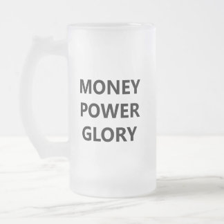 Taza De Cristal Esmerilado Minimalista Motivacional